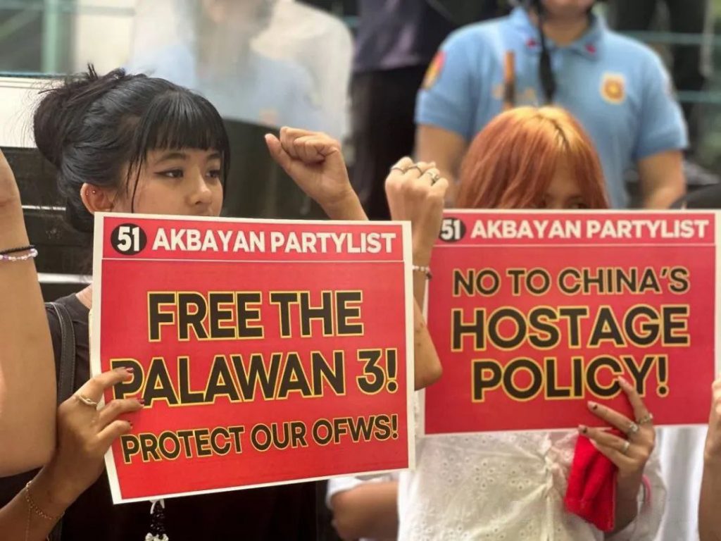 抗议者冲进马卡蒂中国领事馆，要求释放“巴拉望三人组”-博彩投注网-博彩技巧-博彩策略