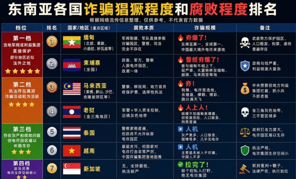 东南亚电诈版图大洗牌：谁是诈骗天堂？谁又是犯罪禁区？-博彩投注网-博彩技巧-博彩策略